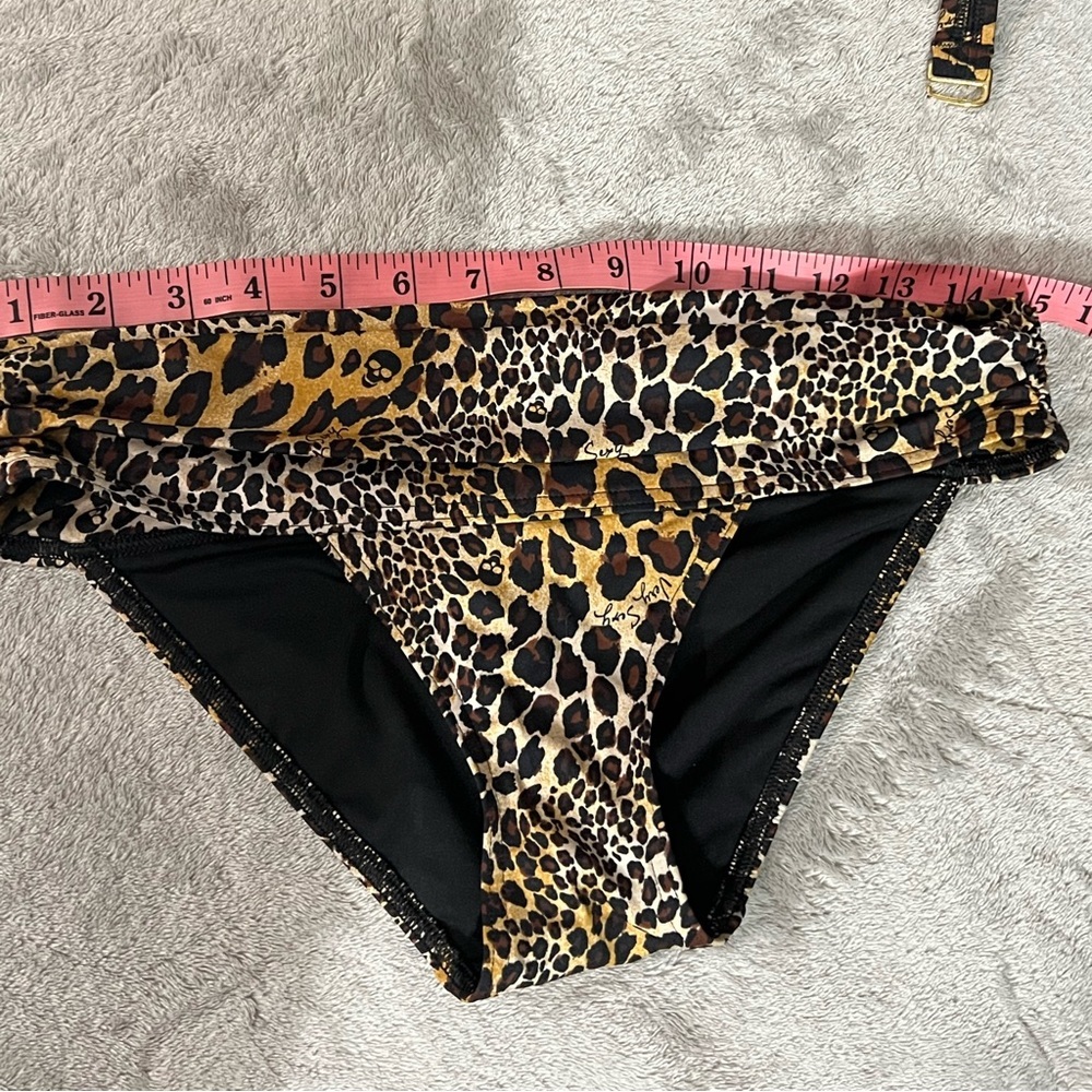 Bombshell Leopard Print Bikini Set - image 8